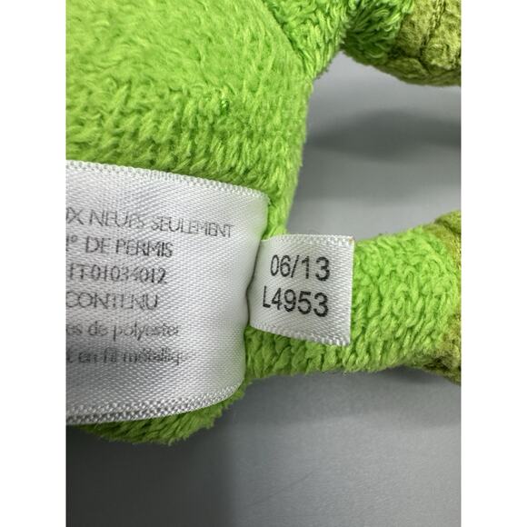 Hershey Chocolate World Park 11” Green Robot Plush Stuffed Souvenir 2013 - Picture 9 of 9